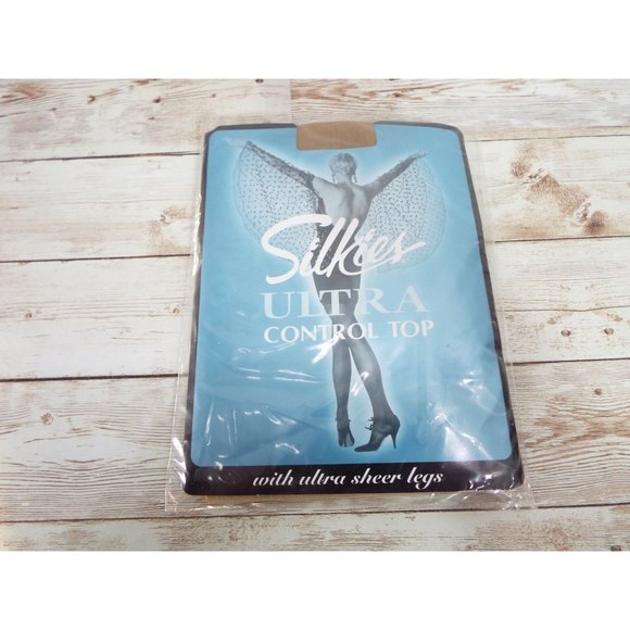 Silkies Ultra Control Top Nude Pantyhose X Tall - Picture 4 of 4